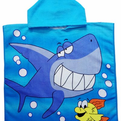 Детское пончо-полотенце