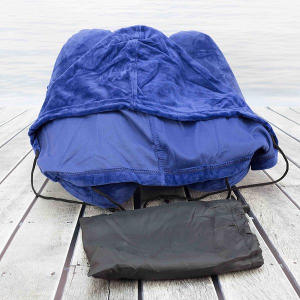 Дорожная подушка с капюшоном (2)