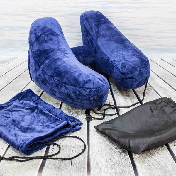 Дорожная подушка с капюшоном (3)